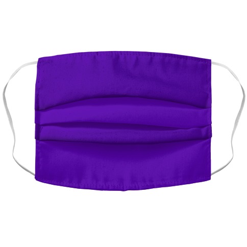 Purple Accordion Face Mask