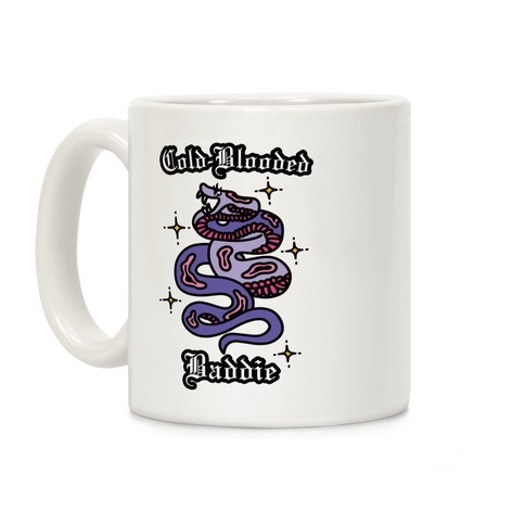 Cold-Blooded Baddie (Snake) Coffee Mug
