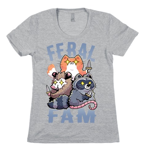 Feral Fam Womens T-Shirt
