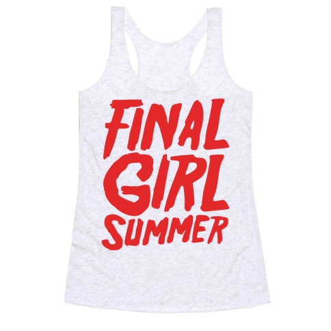 Final Girl Summer Parody Racerback Tank Top