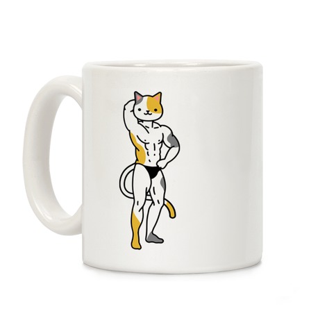 Buff Cat Calico Coffee Mug