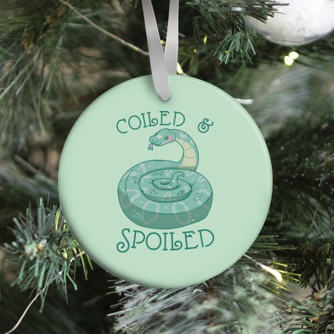 Coiled & Spoiled Ornament