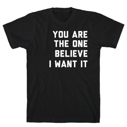 I Want It That Way Lyrics (1 of 2 pair) T-Shirt