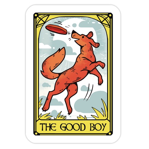 The Good Boy Die Cut Sticker