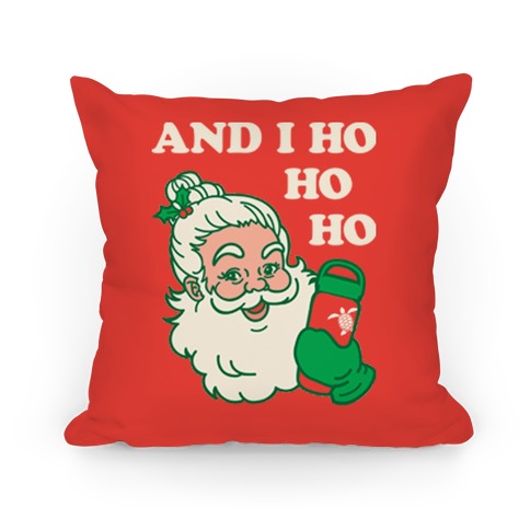 VSCO Santa Parody Pillow