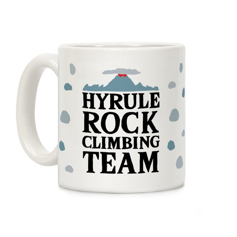 Hyrule Rock Climbing Team Coffee Mug