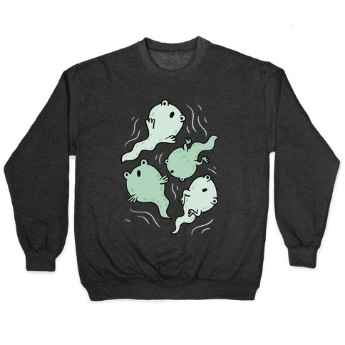 Tadpole Ghost Frogs Pullover