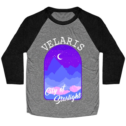Velaris City of Starlight Baseball Tee
