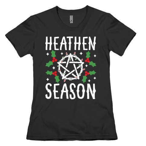 Heathen Season Christmas Womens T-Shirt