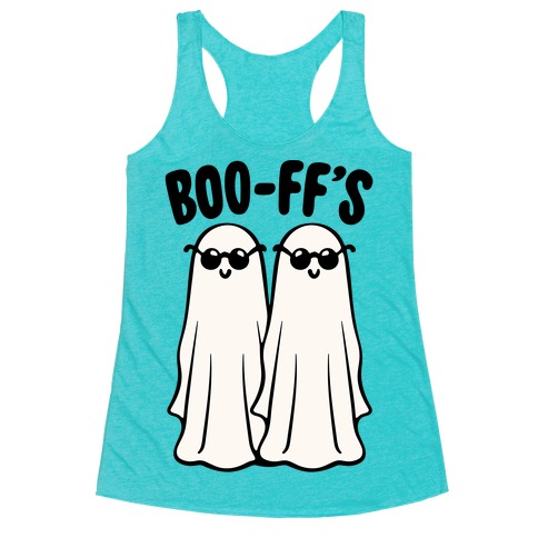 Boo F F's Best Friends Pairs Shirt Racerback Tank Top