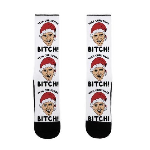 Yeah Christmas Bitch Sock