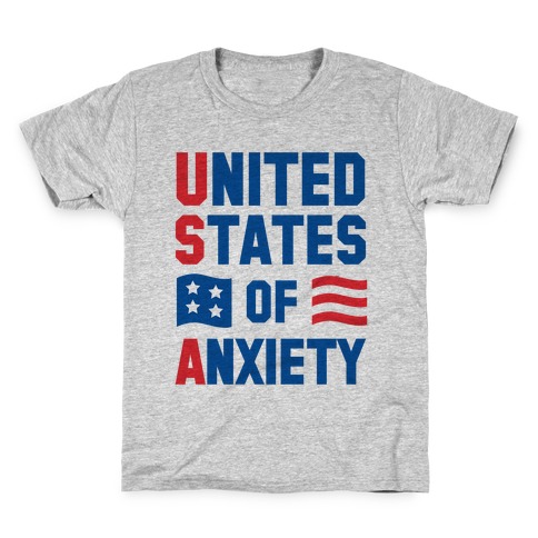 United States of Anxiety Kids T-Shirt