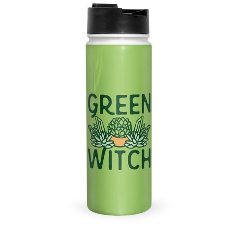 Green Witch Travel Mug