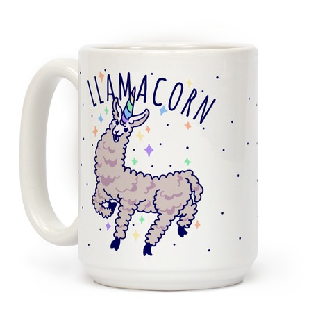 Llama-corns mug