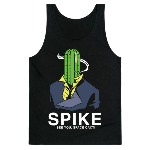 Spike Cactus Cowboy Bebop Tank Top