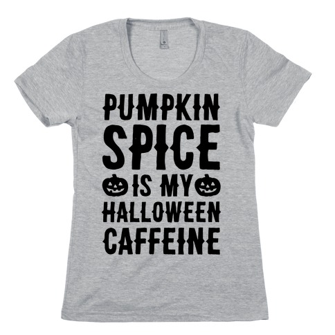 Halloween Caffeine Womens T-Shirt