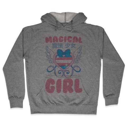 Magical Girl - Trans Pride Hooded Sweatshirt