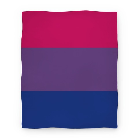 Bi Pride Flag Blanket