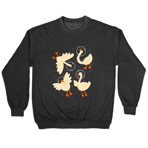 Geese In Space Pullover