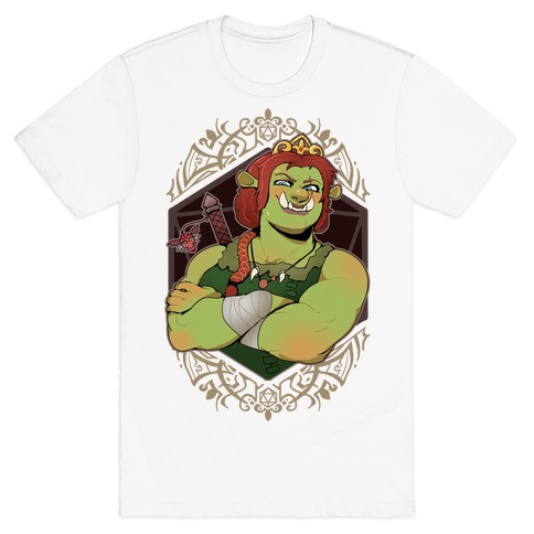 DnD Princesses: Fiona Orc T-Shirt