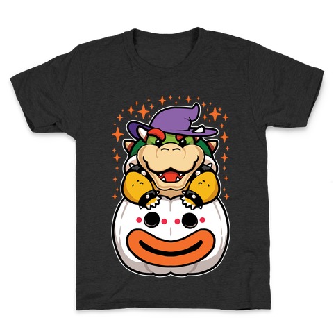 Cute Halloween Bowser Kids T-Shirt