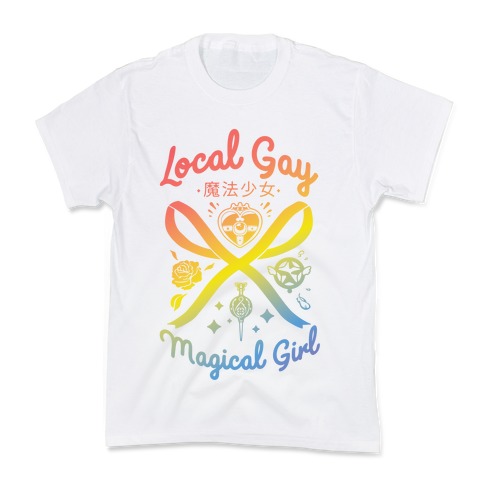 Local Gay Magical Girl Kids T-Shirt
