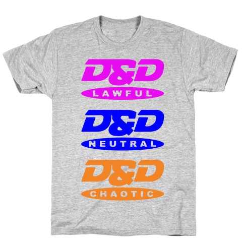 Dungeons and Dragons DVD Logo Parody T-Shirt