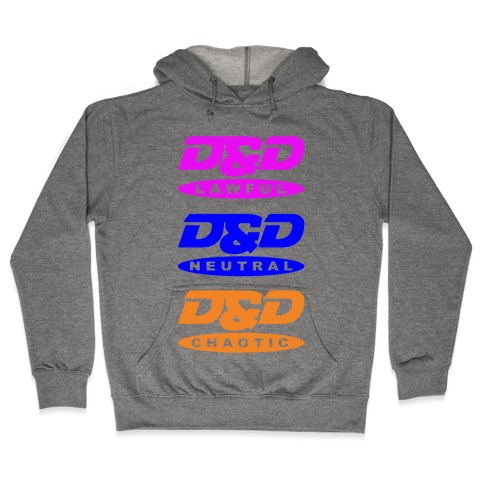 Dungeons and Dragons DVD Logo Parody Hooded Sweatshirt