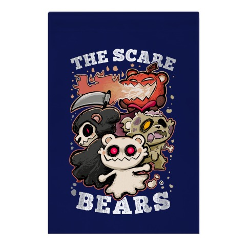The Scare Bears Garden Flag