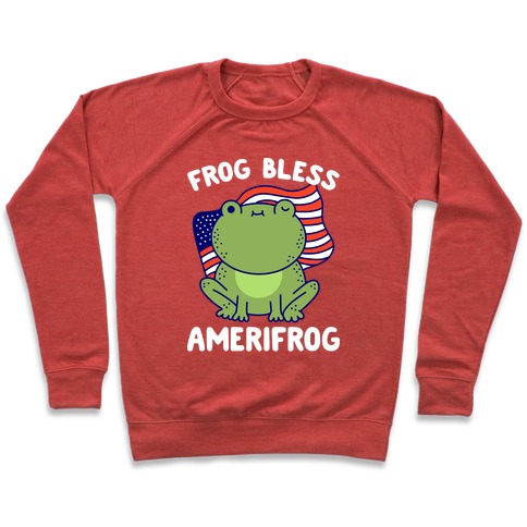 Frog Bless Amerifrog Pullover