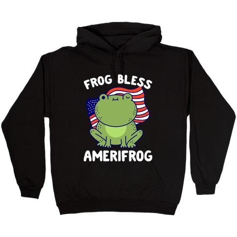 Frog Bless Amerifrog Hooded Sweatshirt
