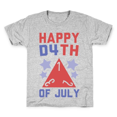 Happy D4th of July Kids T-Shirt