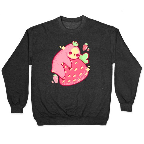 Strawberry Sloth Pullover