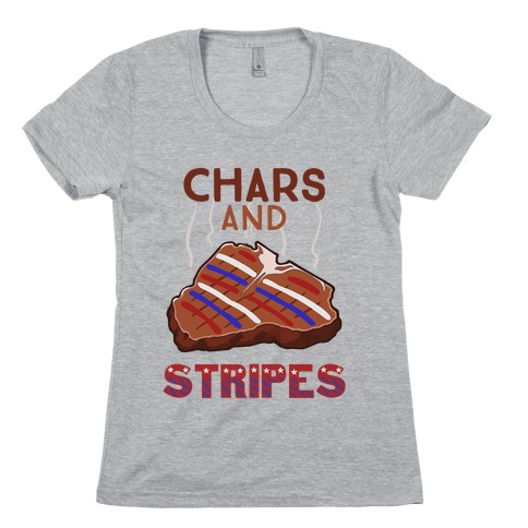 Chars And Stripes Womens T-Shirt