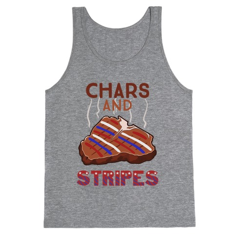 Chars And Stripes Tank Top