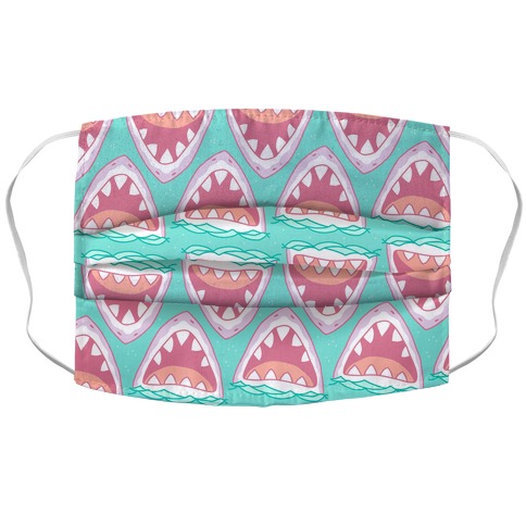 Shark's Tooth Accordion Face Mask