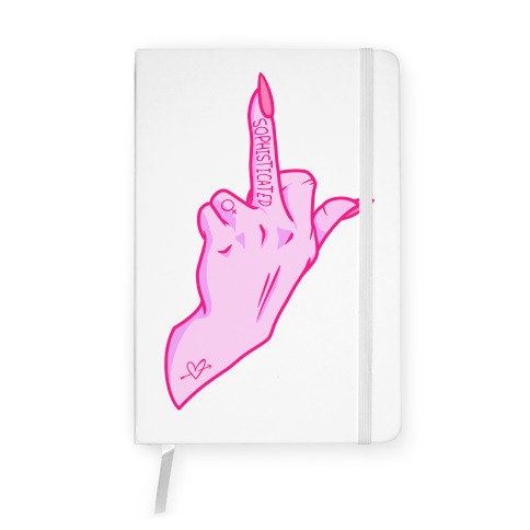 Sophisticated Middle Finger Notebook