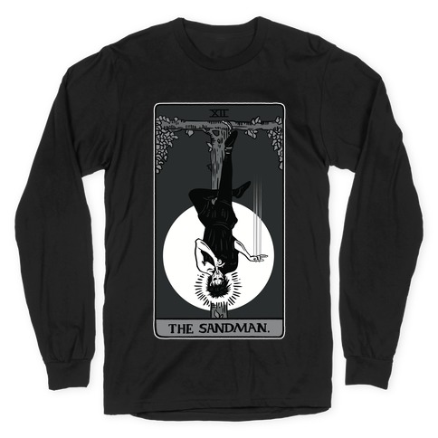 The Sandman Tarot Card Long Sleeve T-Shirt