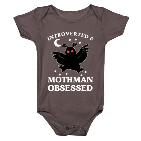 Introverted And With Mothman Baby One-Piece