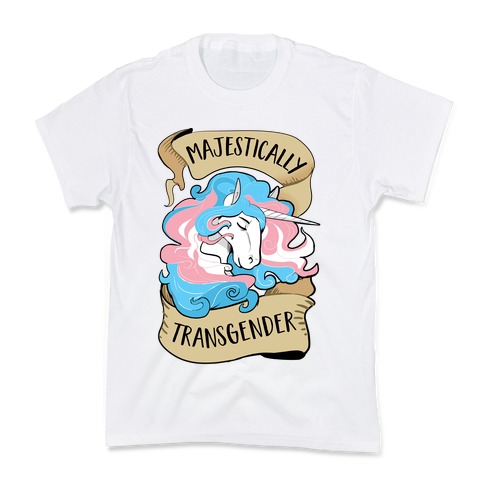 Majestically Transgender Kids T-Shirt