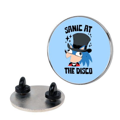 Sanic At The Disco Pin