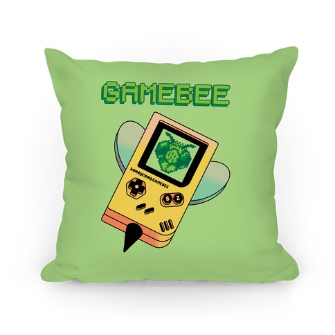 GameBee Handheld Buzzing Gaming Device Pillow