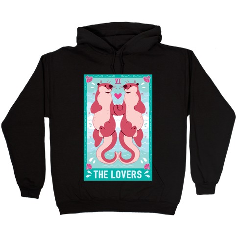 The Lovers: Otters Hooded Sweatshirt