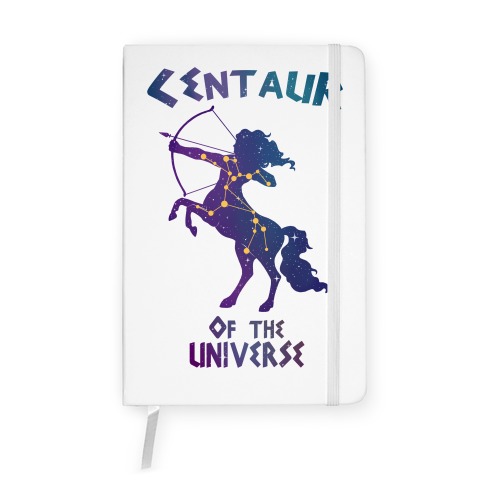 Centaur Of The Universe: Constellation  Notebook