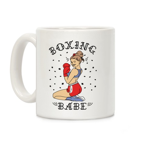 Boxing Babe Coffee Mug