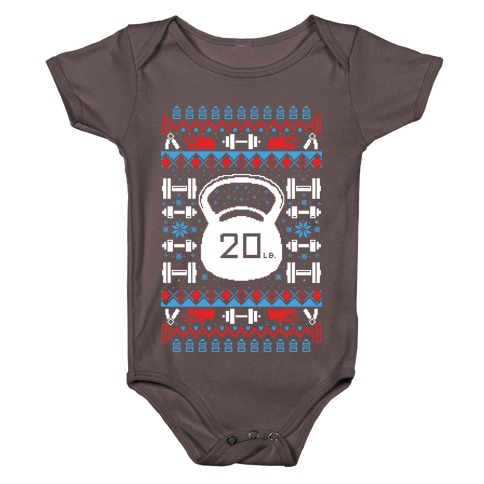 Ugly Fitness Sweater Baby One-Piece
