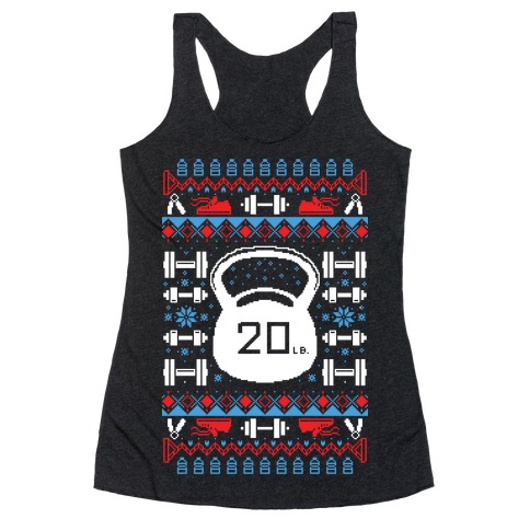 Ugly Fitness Sweater Racerback Tank Top