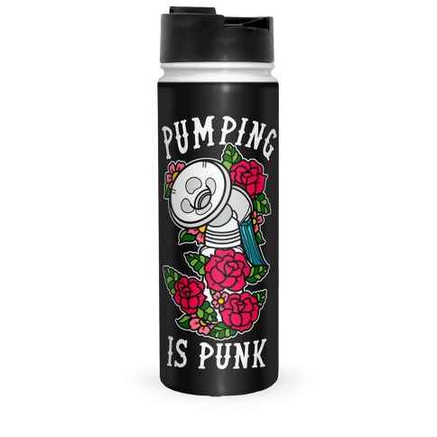 Pumping Is Punk Travel Mug