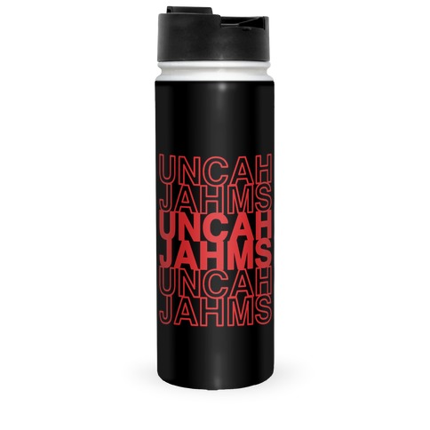 Uncah Jahms Uncut Gems Parody Travel Mug