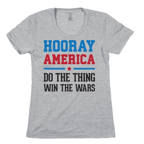 Hooray America Womens T-Shirt